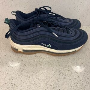Nike Air Max 97 QS Obsidian Blue-Gorge Green-Brown Sz 9 Men / 15.5 [DR9774-400]